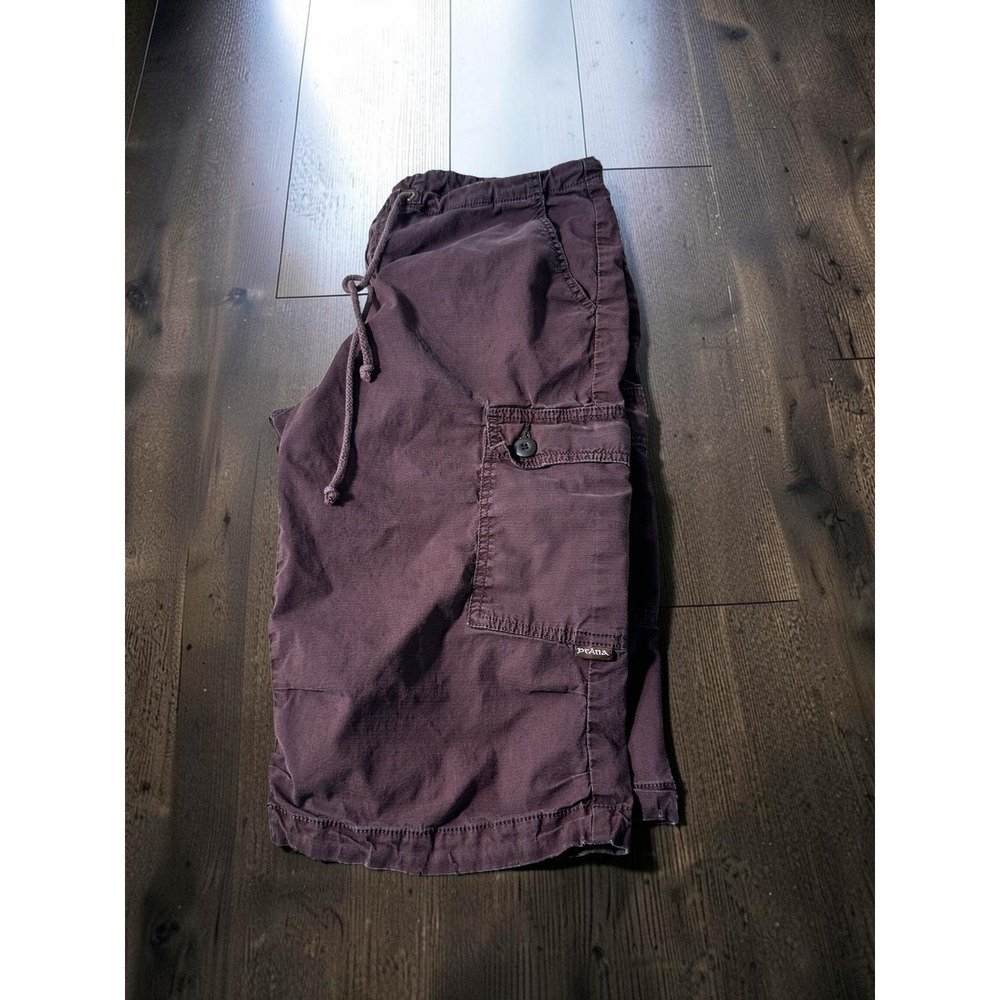 Women's Cargo Shorts Prana, Brown - Picture 3 of 9
